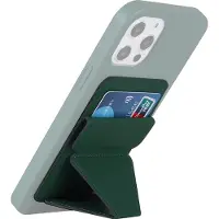 Mobigear Pasjeshouder - 3 Pasjes - MagSafe Compatible - Groen