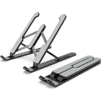 Mobigear Laptop Standaard | Desktop Stand - Zwart Universeel