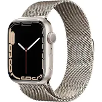 Mobigear Luxury Milanese Watch bandje geschikt voor Apple Watch Bandje Magneetsluiting - 41/40/38 mm - Sterrenlicht