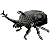 Eugy 3D Puzzel - Neushoornkever - Insecten - Duurzaam - Verzamel Ze Allemaal - 6 Jaar