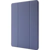 Mobigear Tablethoes geschikt voor Apple iPad Pro 11 Inch (2024) Hoes | Tri-Fold Gel Bookcase + Stylus Houder - Paars