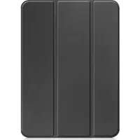 Mobigear Tablethoes geschikt voor Apple iPad 11 (2025) Hoes | Tri-Fold Bookcase - Zwart