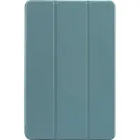 Mobigear Tablethoes geschikt voor Apple iPad Air 11 Inch (2024) Hoes | Tri-Fold Gel Bookcase - Groen