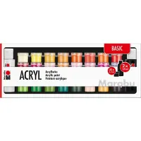 Marabu Acrylfarbe Set Basic