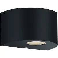 REALITY IMPORT REALITY ROSARIO - Wandlamp - Zwart mat - incl. 2x SMD 2W - Buitenverlichting - IP44