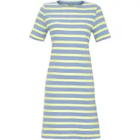 Ringella Katoen gestreept nachthemd blauw | Maat 40