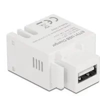 DeLOCK USB A naar 2‑pins aansluitblok keystone -