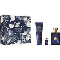 Versace Parfumset voor Heren DYLAN BLUE 3 Onderdelen