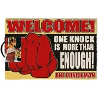 One Punch Man One Knock Deurmat