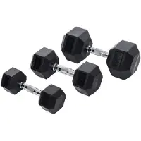 Taurus Hex TPE Dumbbell, single 17,5 kg