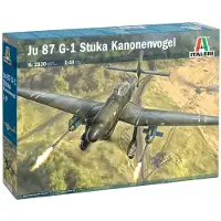 Italeri Modelbouwpakket Vliegtuigen - 2830 Junkers Ju 87 G-1 Stuka Kanonenvogel Plastic - 1:48 - Modelbouw