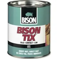 Bison Tix blik 5 L. gelvormig, super sterk, universeel, contactlijm, waterdichte afwerking, eenvoudig in gebruik, geschikt voor ontelbare reparaties, makkelijk aan te brengen