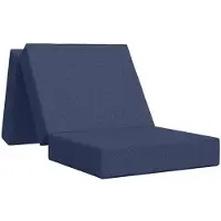 vidaXL Vouwbare Sofa Bed 90 x 67 x 45 cm Blauw