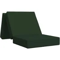vidaXL Vouwbare Sofa Bed 75 x 67 x 45 cm Donkergroen