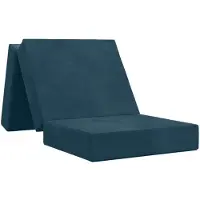vidaXL Vouwbare Sofa Bed 75 x 67 x 45 cm Blauw
