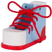 Goki Learn-to lace shoe