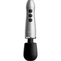 Doxy Go - draadloze wand vibrator - zilver