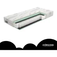 Mörgenn Matras Nasa Supreme 400 - Visco Traagschuim - 400 Pocketveren - 25cm dik - 80x200 cm