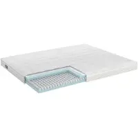 Mörgenn Luxe Splittopper Microsense Medium - Micropocketvering - ca. 12cm - Met Split - 180x210 cm