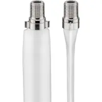 Goobay F-connector kabel - 0.20 meter - Wit -