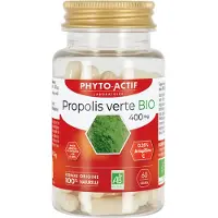Phyto actif Groene Propolis 400 mg Biologisch 60 Capsules