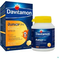 Davitamon Junior Multivrucht | 120 kauwtabletten