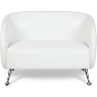 Hjh OFFICE ST. LUCIA | 2-Zits - Lounge bank / sofa Wit