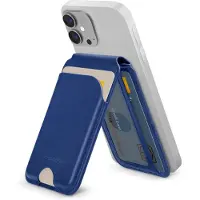 Mobilize MagSafe Compatible Magnet Card Holder with Stand Function Blue