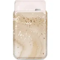 Mobilize MIO Card Holder MagSafe Wallet Goud Marble