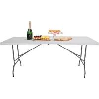 Hjh OFFICE EASY UP MULTI II | 152x70 - Conferentietafel Wit