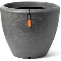Capi Europe Pot Bol Arc Granite 75x60 Antraciet