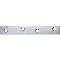 Alberts 851927 verbindingsplaat | smal | rvs | 100 x 15 mm | set van 50