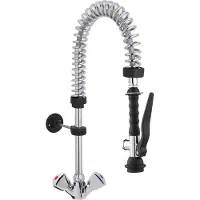 Saro Eengats Voorspoeldouche Zwart MEGGY - Horeca & Professioneel