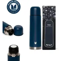 Retulp Ocean Flask - Thermosbeker - Thermosfles - 500 ml - Blauw - RVS