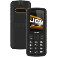 JCB Tradesman 2F - Mobiele Telefoon - 2.4'' - NanoSIM + NanoUSIM - 4G - Bluetooth 5.0 - Zwart, oranje