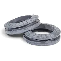 PLASTIMO Winch Rubber Moulding Flange 80 A Zilver 90 cm