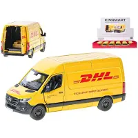 Hipo Bus Mercedes-benz Sprinter Dhl 12 Cm 1:36 Staal Geel