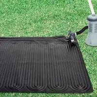 Intex Zwembad Verwarmer - Solar Verwarmingsmat 120x120 cm - Zwart PVC - Zwembadverwarming