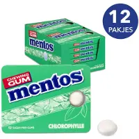 Mentos Kauwgom Chlorophylle 12 X 12 Stuks