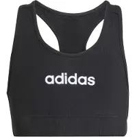 Adidas Sporttop 'ESSENTIALS BRA' zwart / wit