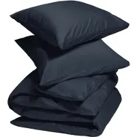 Yumeko Dekbedovertrek set Katoensatijn 240x220 Blauw - Eco, Bio & Fairtrade