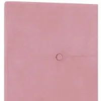 vidaXL LED Hoofdbord met LED-stripverlichting Roze 200 cm Fluweel
