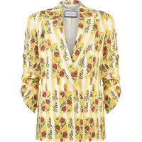 Philipp Plein Double-Breasted Duke Blazer Plein Gelato