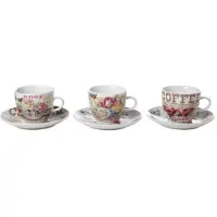 COSY&TRENDY ROSES TAS EN ONDERTAS D8XH7CM SET 62X3ASS - 18CL