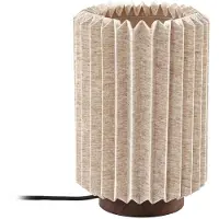 LINDBY Tafellampe , Maveo, Grijs, Woonkamer, Stof, Scandinavisch