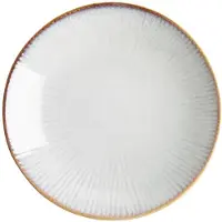 Olympia Drift Grey Coupe Low Bowls met reliëf, 260 mm (pak van 4)