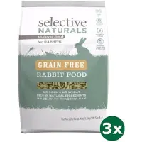 Supreme 3x1,5 kg science selective naturals rabbit graanvrij