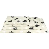 Hundos Vetbed - Met Voetprint - Beige / Grijs