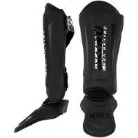 King Pro Boxing Revo Series 4 - Scheenbeschermers kickboksen - M - Zwart