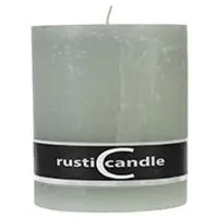 COSY&TRENDY Rustic Cylinderkaars - Ø 70 mm - 80 mm- Steengrijs